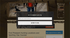 Desktop Screenshot of gamebirdhunts.com