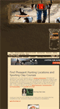Mobile Screenshot of gamebirdhunts.com